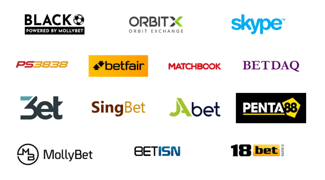 Bookmakers available in BetInAsia