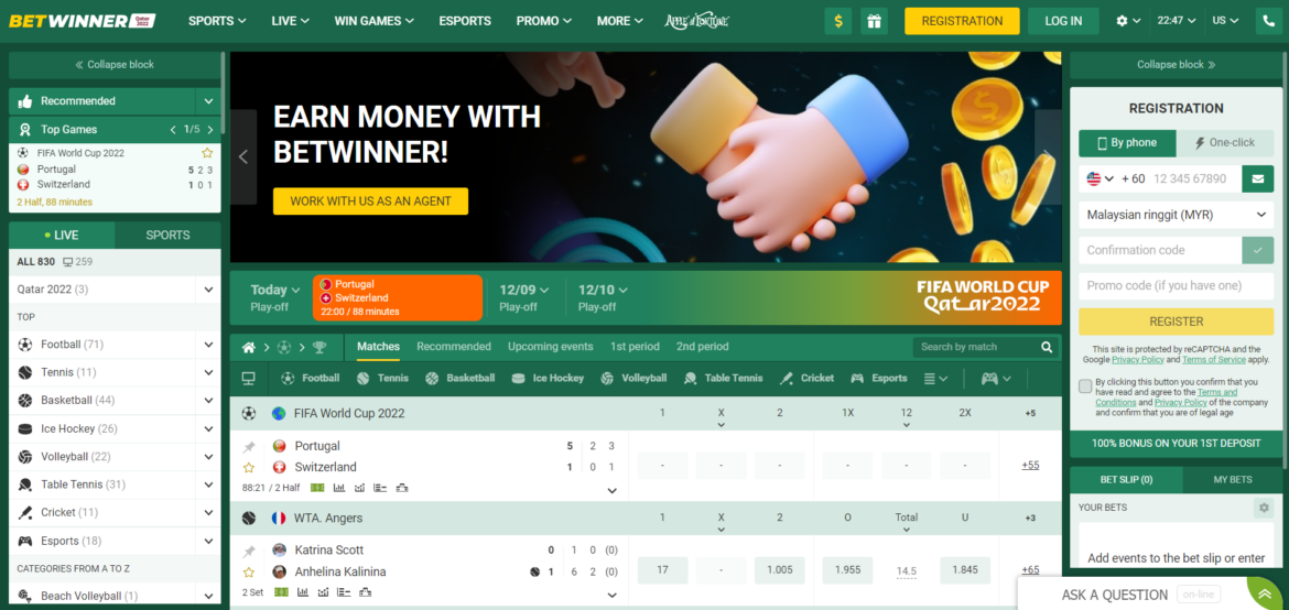 BetWinner - Top Fast Withdrawal Betting Sites in India