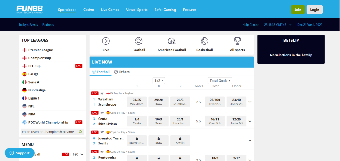 Fun88 - Best Betting Sites in Japan