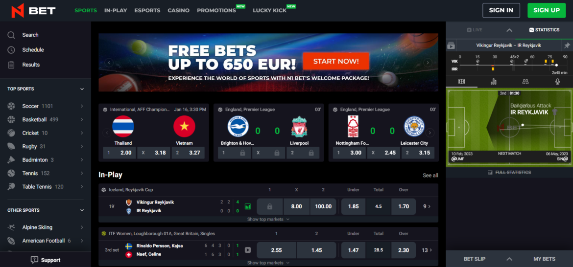 N1Bet - Best Betting Sites in CS:GO Match 2023